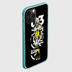 Чехол для iPhone 12 Pro Max Любовь, смерть и роботы, цвет: 3D-мятный — фото 2