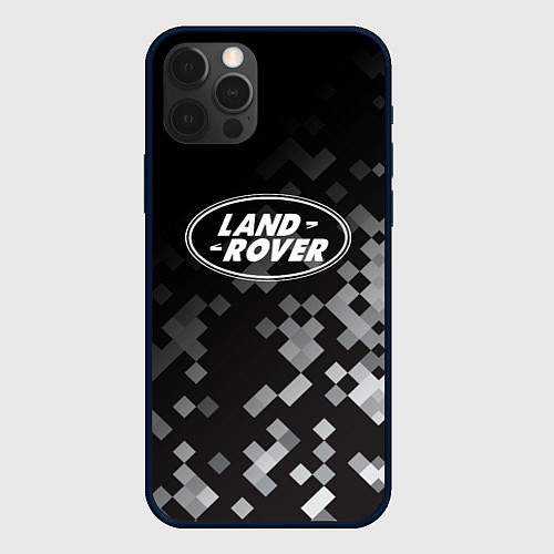 Чехол iPhone 12 Pro Max LAND ROVER ГОРОДСКОЙ КАМУФЛЯЖ / 3D-Черный – фото 1