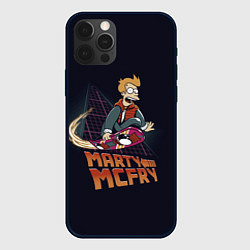 Чехол iPhone 12 Pro Max Back to Futurama