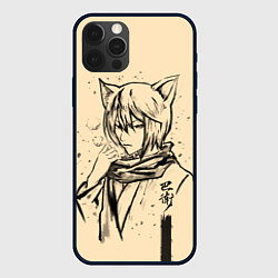 Чехол для iPhone 12 Pro Max Kitsune Tomoe, цвет: 3D-черный