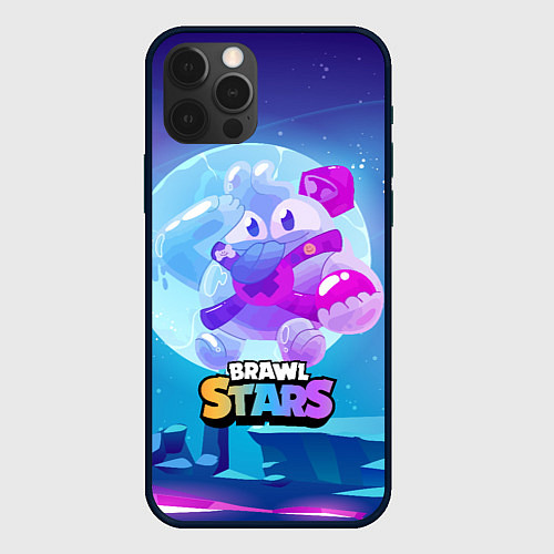 Чехол iPhone 12 Pro Max Сквик Squeak Brawl Stars / 3D-Черный – фото 1