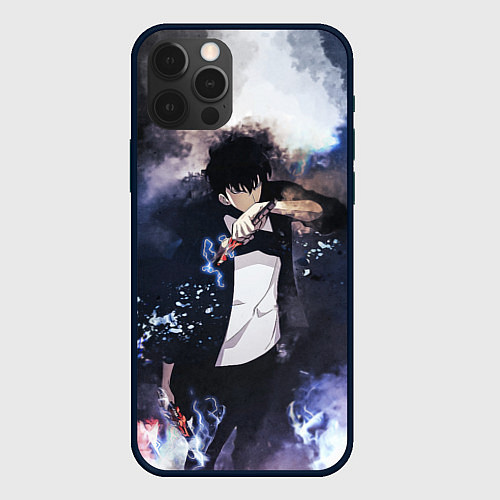 Чехол iPhone 12 Pro Max Сон Джин Ву / 3D-Черный – фото 1