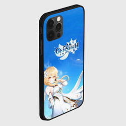Чехол для iPhone 12 Pro Max Genshin Impact Lumine, цвет: 3D-черный — фото 2