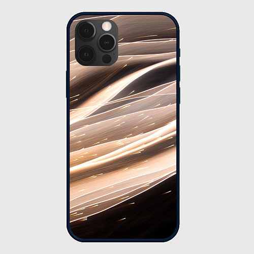Чехол iPhone 12 Pro Max МлеЧныЙ Путь / 3D-Черный – фото 1