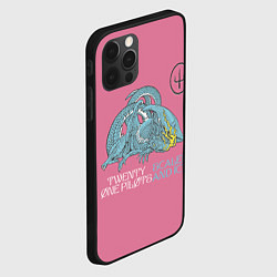 Чехол для iPhone 12 Pro Max 21 pilots scaled and icy dragon, цвет: 3D-черный — фото 2