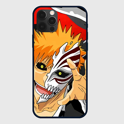 Чехол iPhone 12 Pro Max Bleach, Ичиго Куросаки / 3D-Черный – фото 1