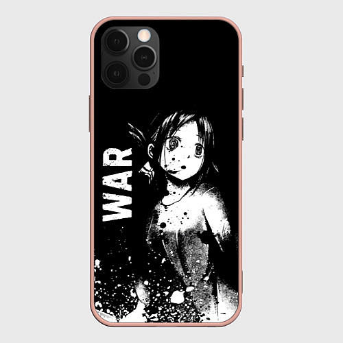 Чехол iPhone 12 Pro Max War / 3D-Светло-розовый – фото 1