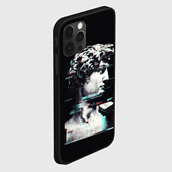 Чехол для iPhone 12 Pro Max David Glitch, цвет: 3D-черный — фото 2