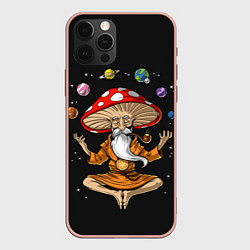 Чехол iPhone 12 Pro Max Космический Гриб Волшебник