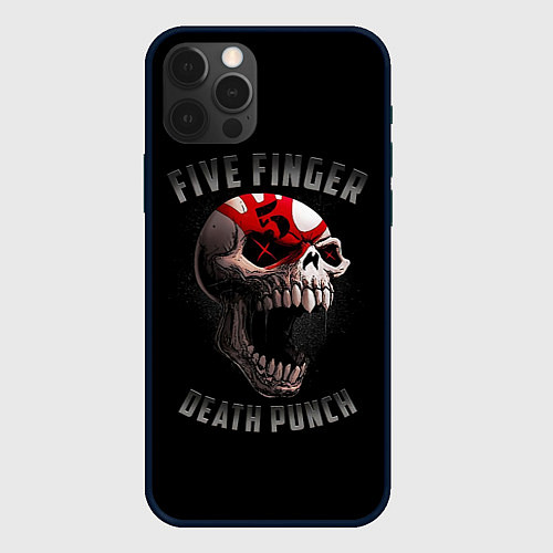 Чехол iPhone 12 Pro Max Five Finger Death Punch 5FDP / 3D-Черный – фото 1