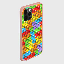 Чехол для iPhone 12 Pro Max POP IT SIMPLE DIMPLE, цвет: 3D-светло-розовый — фото 2