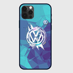 Чехол для iPhone 12 Pro Max VOLKSWAGEN, цвет: 3D-черный