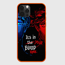 Чехол для iPhone 12 Pro Max Hades, цвет: 3D-красный