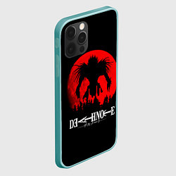 Чехол для iPhone 12 Pro Max Death Note Рюк в ночи, цвет: 3D-мятный — фото 2
