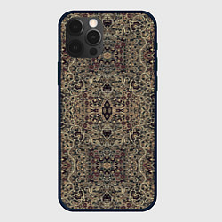 Чехол для iPhone 12 Pro Max КрасиВые Узоры Ковра, цвет: 3D-черный