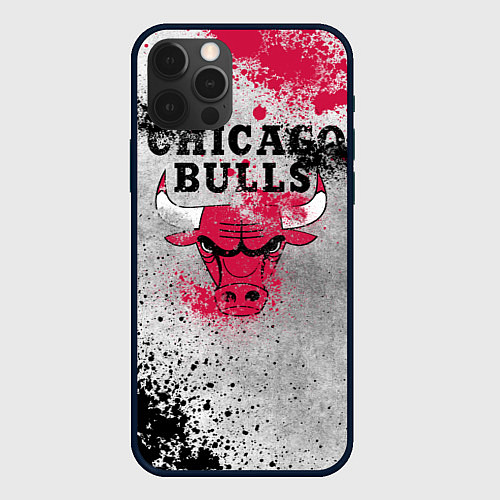 Чехол iPhone 12 Pro Max CHICAGO BULLS 8 / 3D-Черный – фото 1