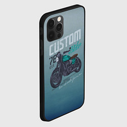 Чехол для iPhone 12 Pro Max Custom Bike, цвет: 3D-черный — фото 2