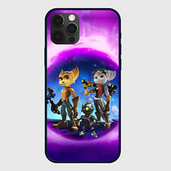 Чехол для iPhone 12 Pro Max Ratchet & Clank 2 Rift Apart, цвет: 3D-черный