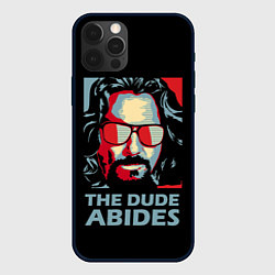 Чехол для iPhone 12 Pro Max The Dude Abides Лебовски, цвет: 3D-черный