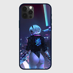 Чехол для iPhone 12 Pro Max Nier X Cyberpunk, цвет: 3D-черный