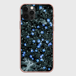 Чехол для iPhone 12 Pro Max Маленькие ЦветЫ, цвет: 3D-светло-розовый