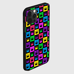 Чехол для iPhone 12 Pro Max Король, цвет: 3D-черный — фото 2