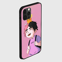 Чехол для iPhone 12 Pro Max Young Lil Peep, цвет: 3D-черный — фото 2