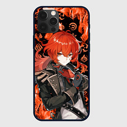 Чехол iPhone 12 Pro Max DILUC FIRE