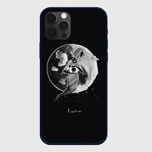 Чехол iPhone 12 Pro Max Eclipse / 3D-Черный – фото 1