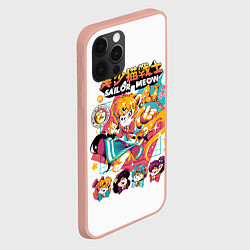 Чехол для iPhone 12 Pro Max Sailor Meow, цвет: 3D-светло-розовый — фото 2