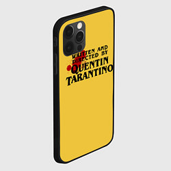 Чехол для iPhone 12 Pro Max Quentin Tarantino, цвет: 3D-черный — фото 2