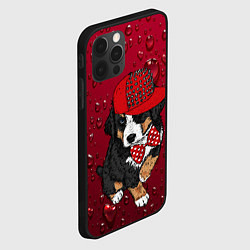 Чехол для iPhone 12 Pro Max Cool Dog, цвет: 3D-черный — фото 2