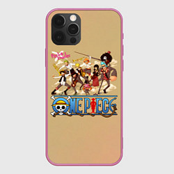 Чехол iPhone 12 Pro Max Пираты Соломенной Шляпы One Piece