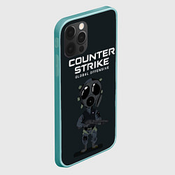 Чехол для iPhone 12 Pro Max CS GO COUNTER TERRORIS Z, цвет: 3D-мятный — фото 2