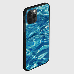 Чехол для iPhone 12 Pro Max Чистая вода, цвет: 3D-черный — фото 2