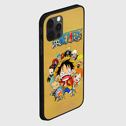 Чехол для iPhone 12 Pro Max Персонажи One Piece Большой куш, цвет: 3D-черный — фото 2