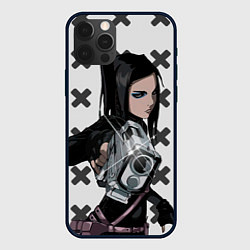 Чехол для iPhone 12 Pro Max Риэл Мэйер из Эрго Прокси, цвет: 3D-черный