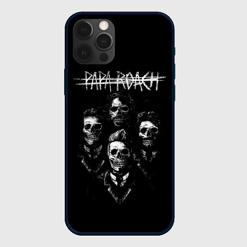 Чехол iPhone 12 Pro Max Папа Таракан / 3D-Черный – фото 1