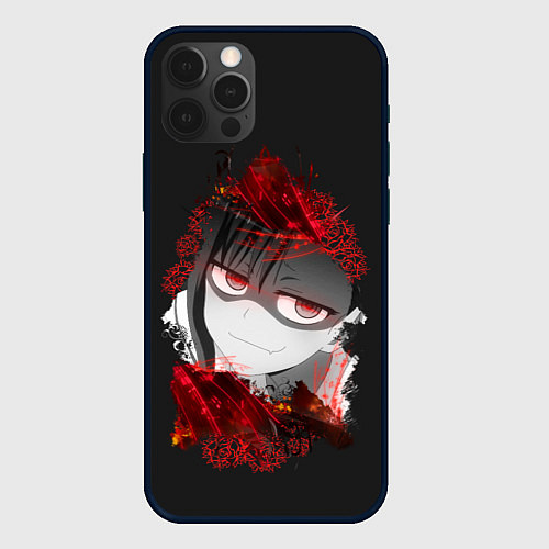 Чехол iPhone 12 Pro Max Bad Girl Nagatoro / 3D-Черный – фото 1