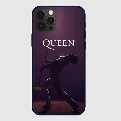 Чехол iPhone 12 Pro Max Freddie Mercury Queen Z / 3D-Черный – фото 1