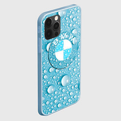 Чехол для iPhone 12 Pro Max BMW STORM, цвет: 3D-голубой — фото 2