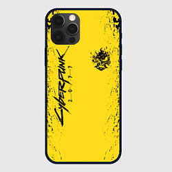 Чехол для iPhone 12 Pro Max CYBERPUNK 2077 КИБЕРПАНК 2077, цвет: 3D-черный