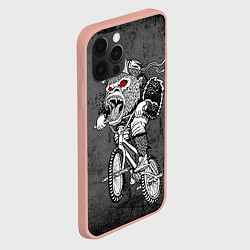 Чехол для iPhone 12 Pro Max Junk Ride, цвет: 3D-светло-розовый — фото 2