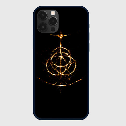 Чехол iPhone 12 Pro Max Elden Ring / 3D-Черный – фото 1