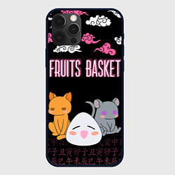 Чехол iPhone 12 Pro Max FRUITS BASKET ГЛАВНЫЕ ГЕРОИ