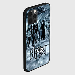 Чехол для iPhone 12 Pro Max Группа Ария, цвет: 3D-черный — фото 2