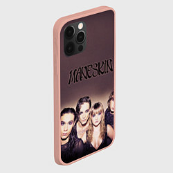 Чехол для iPhone 12 Pro Max Maneskin, цвет: 3D-светло-розовый — фото 2