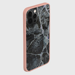 Чехол для iPhone 12 Pro Max Лунный камень, цвет: 3D-светло-розовый — фото 2
