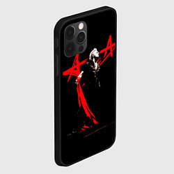Чехол для iPhone 12 Pro Max Алиса - Константин Кинчев, цвет: 3D-черный — фото 2