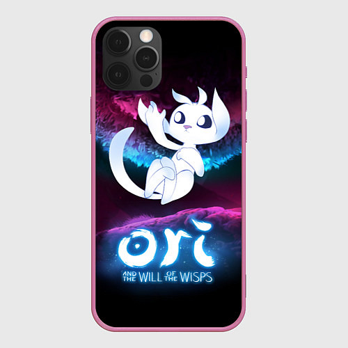 Чехол iPhone 12 Pro Max Ori and the Will of the Wisps / 3D-Малиновый – фото 1